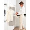Brabantia Kledingstoomdeken met deurhaken - Grey