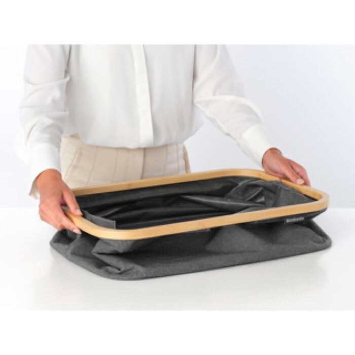 Brabantia Wasmand opvouwbaar, 40L - Pepper Black - Afbeelding 4