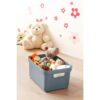 Sigma home opbergbox 13L blauw 350x246x183mm