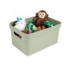 Sigma home opbergbox 13L groen 350x246x183mm
