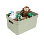 Sigma home opbergbox 13L groen 350x246x183mm