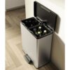 Curver Pedaalemmer Decobin duo 26L/26L  Zilver metallic