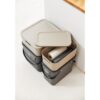 Decoratie opbergbox Albula Light 12 L antraciet