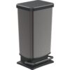 Pedaalemmer - afvalbak 40 l PASO grafiet