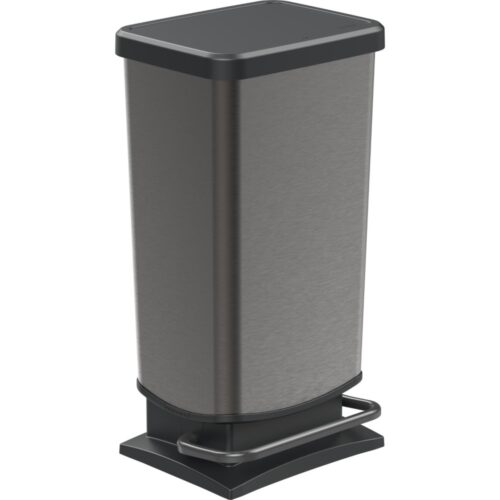 Pedaalemmer - afvalbak 40 l PASO grafiet