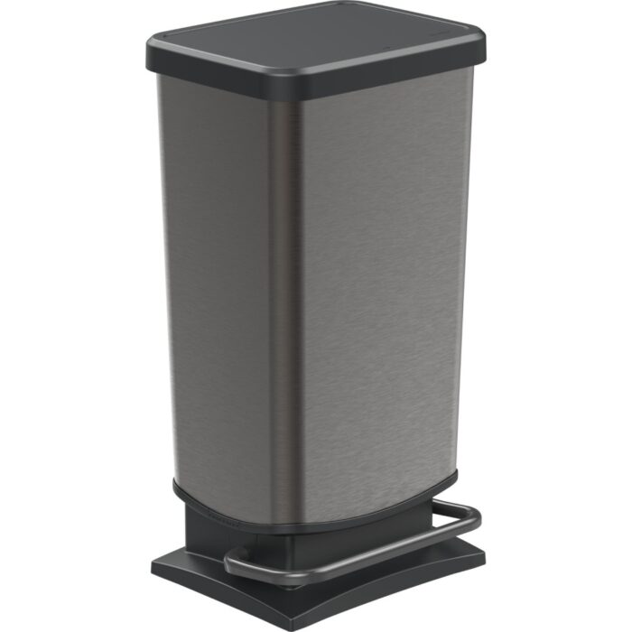 Pedaalemmer - afvalbak 40 l PASO grafiet