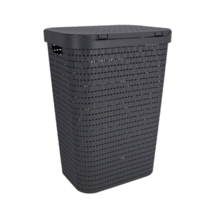 Wasmand 55 L COUNTRY antraciet - Afbeelding 3