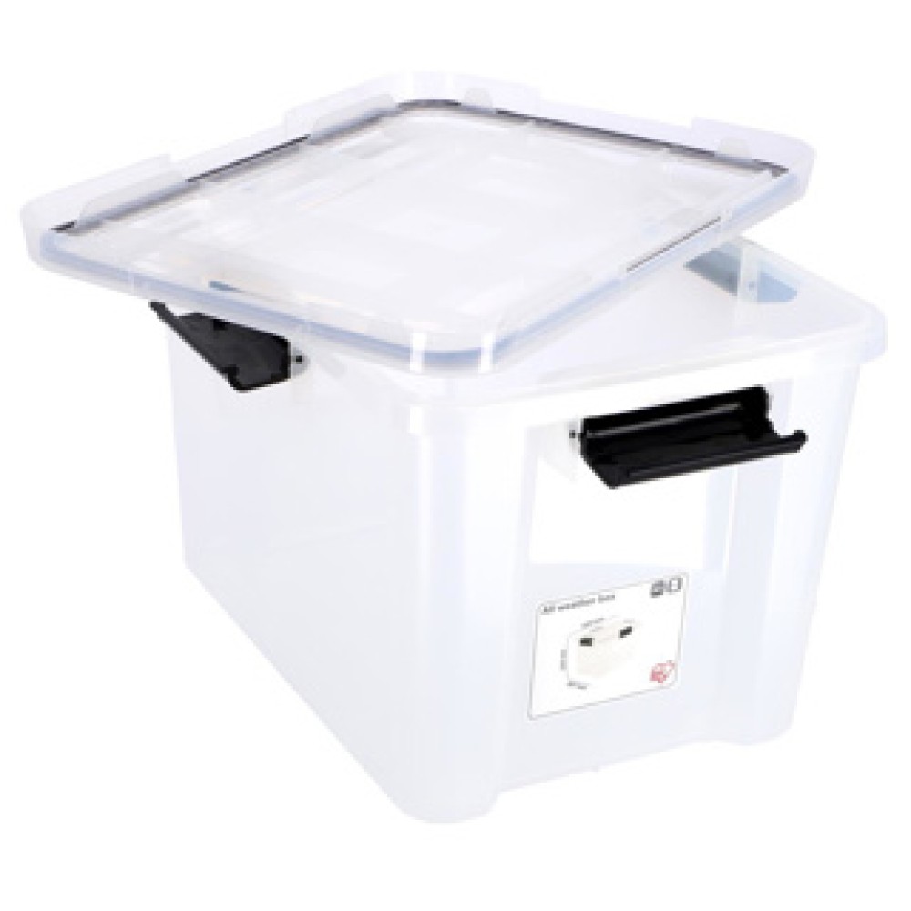 Iris airtight box 20l transparant 40x30x25 cm - Afbeelding 2
