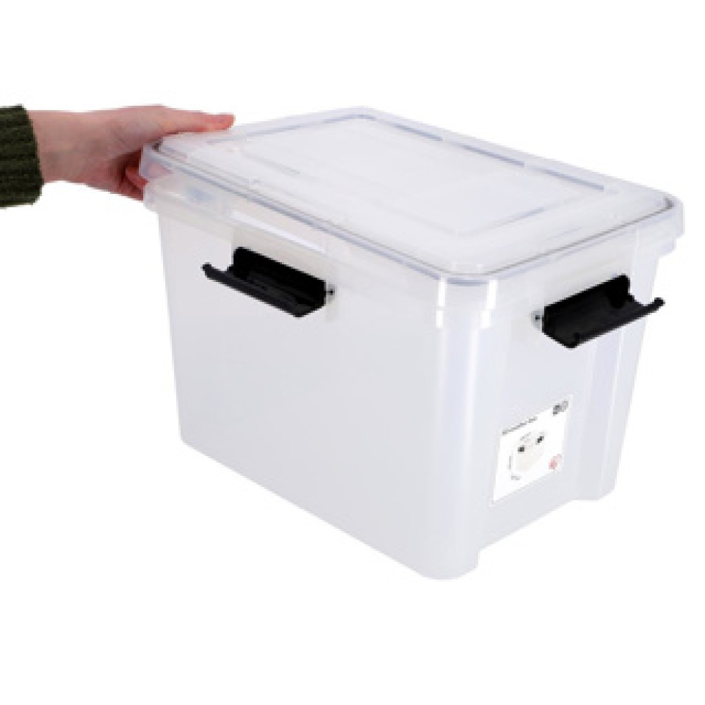 Iris airtight box 20l transparant 40x30x25 cm - Afbeelding 4