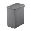 Eko morandi afvalemmer 20l grijs touch