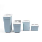Curver afvalbak Ready to collect 20L blauw grijs