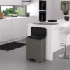 Curver Pedaalemmer Decobin 65L Rechthoek Cool Grey
