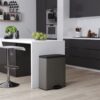 Curver Pedaalemmer Decobin 65L Rechthoek Cool Grey