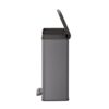 Curver Pedaalemmer Decobin Duo 26L/26L Cool Grey
