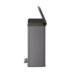 Curver Pedaalemmer Decobin Duo 26L/26L Cool Grey