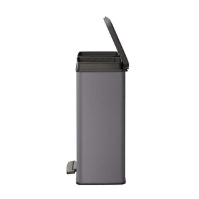 Curver Pedaalemmer Decobin Duo 26L/26L Cool Grey - Afbeelding 3