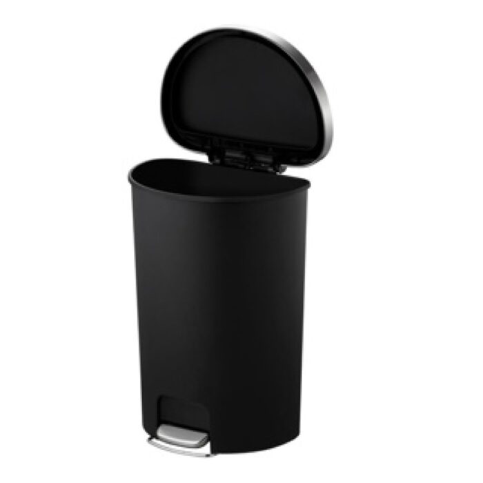 Eko hana pedaalemmer 55l zwart ingebouwde wielen - Afbeelding 2