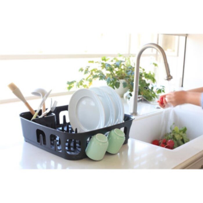 Curver Afdruiprek Essentials Antraciet - Afbeelding 3