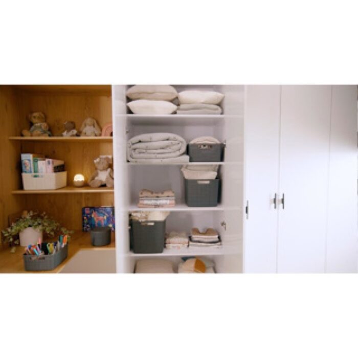 Curver Mand Jute Look 5L D/Grijs - Afbeelding 5