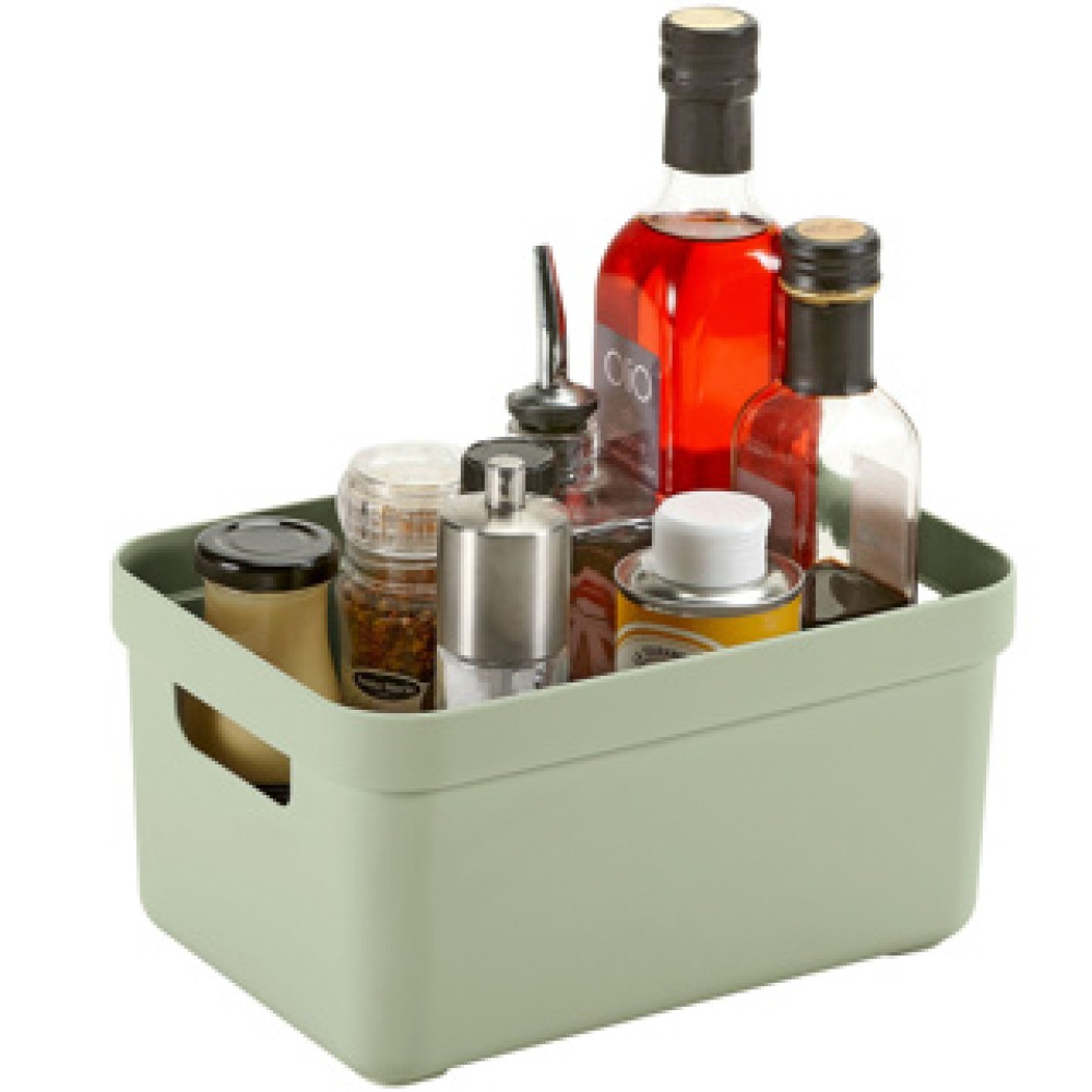 Sigma home opbergbox 5L groen 252x175x122mm - Afbeelding 2