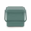 Afvalemmer 4,5 l BIO mistletoe groen