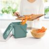 Afvalemmer 4,5 l BIO mistletoe groen