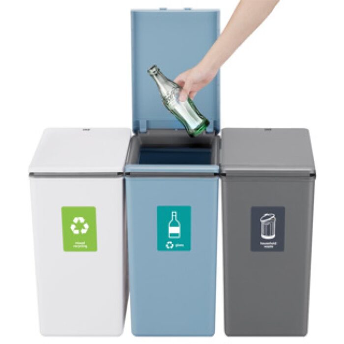 Eko morandi afvalemmer 20l wit touch - Afbeelding 5