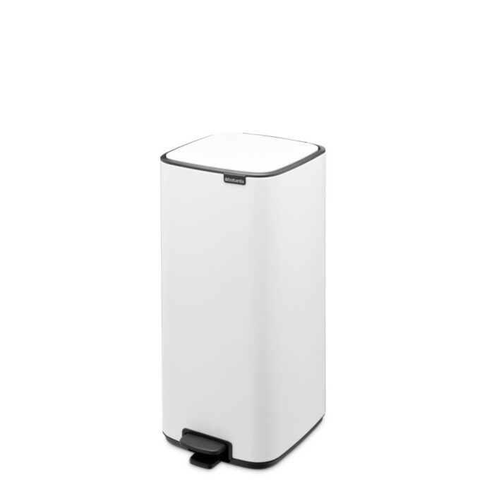 Brabantia Bo pedaalemmer 30 liter wit