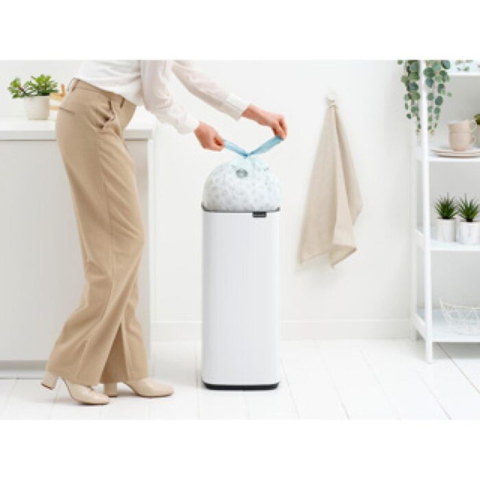 Brabantia Bo Touch Bin afvalemmer 30 liter wit - Afbeelding 4