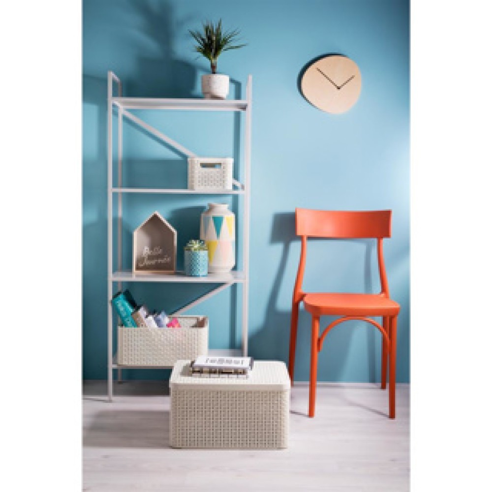 Curver Style Mandje 6L S Deksel Vintage Wit - Afbeelding 4