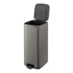 Brabantia Bo pedaalemmer 30 liter platinum