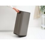 Brabantia Bo pedaalemmer 30 liter platinum