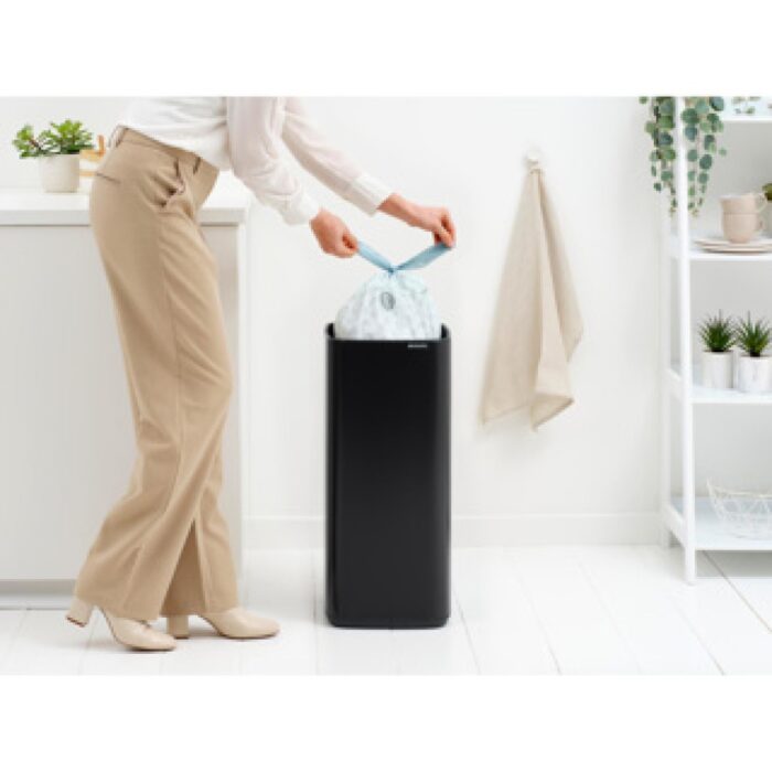 Brabantia Bo Touch Bin afvalemmer 30 liter matt zwart - Afbeelding 4