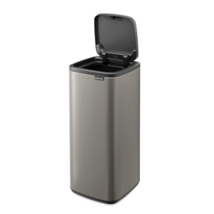 Brabantia Bo Touch Bin afvalemmer 30 liter platinum - Afbeelding 2