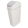 Tafelafvalbak alythia met zwaaideksel 4 liter beige