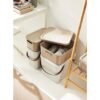 Decoratie opbergbox Albula Light 12 L cappuccino