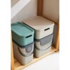 Decoratie opbergbox Albula Light 12 L cappuccino