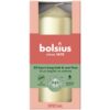 Bolsius stompkaars 120/58 metallic white silver