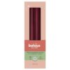Bolsius gotische kaarsen 245/24 doos 4 metallic red