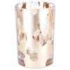 Ptmd windlicht kamala l bruin/bronskleurig 18 cm