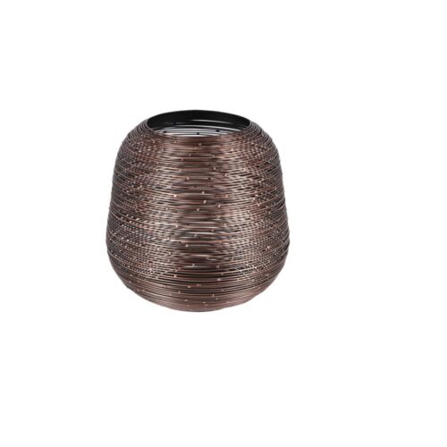 Light&living windlicht esira antique koperkleurig 18 cm