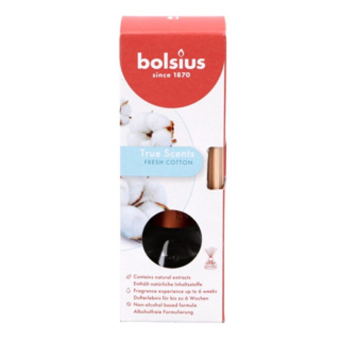 Bolsius Geurverspreider 45 ml True Scents Fresh Cotton - Afbeelding 3