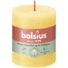 Bolsius Stompkaars Rustiek 8 x 6,8 cm Sunny Yellow