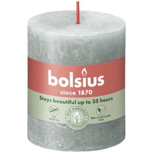 Bolsius Stompkaars Rustiek 8 x 6,8 cm Jade Green