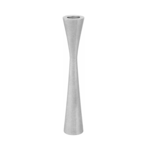 Vtwonen kaarsenhouder zilverkleurig 21 cm