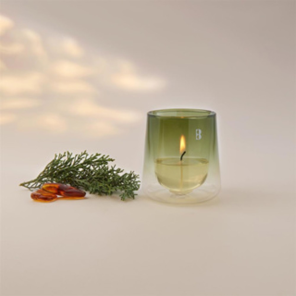 Bolsius Navulling Clean Light pack 2 Cypress & Amber - Afbeelding 4