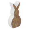Haas hout wit 18 cm