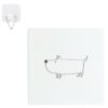 Onderzetters wandtegels 10 x 10 cm set van 4