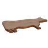 Borrelplank koe naturel mango 41x26x1,6 cm
