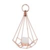 Lantaarn edge met LED kaars 23,5 cm